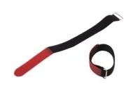 adam-hall-vr2530red-styazhka-dlya-kabelya-30-sm-s-kryuchkom-krasnaya