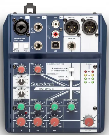 Купить Soundcraft Notepad-5 по выгодной цене в Нижнем Новгороде