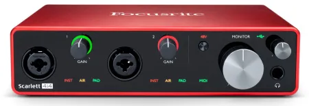 Купить FOCUSRITE Scarlett 4i4 3rd Gen по выгодной цене в Нижнем Новгороде