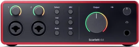 Купить FOCUSRITE Scarlett 4i4 4th Gen по выгодной цене в Нижнем Новгороде