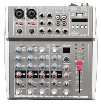 SVS Audiotechnik mixers AM-6 DSP SVS Audiotechnik mixers AM-6 DSP