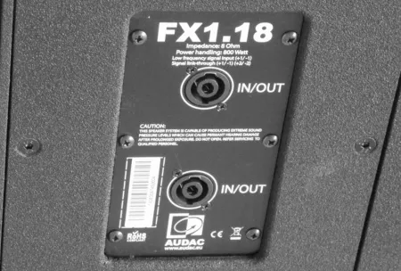 Купить AUDAC FX1.18 по выгодной цене в Нижнем Новгороде