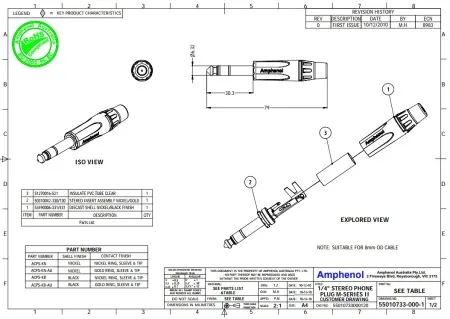 Купить AMPHENOL ACPS-KB по выгодной цене в Нижнем Новгороде