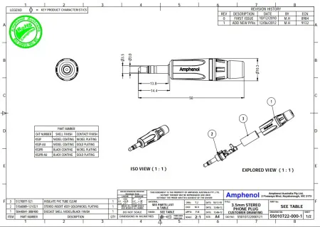 Купить AMPHENOL KS3P по выгодной цене в Нижнем Новгороде