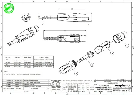 Купить AMPHENOL JS3P по выгодной цене в Нижнем Новгороде