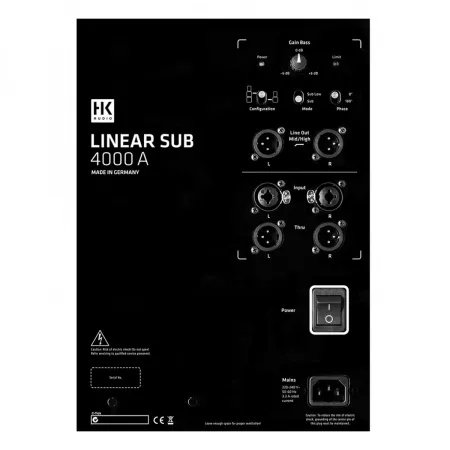 Купить HK AUDIO L SUB 4000 A по выгодной цене в Нижнем Новгороде