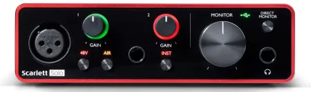 Купить FOCUSRITE Scarlett Solo 3rd gen по выгодной цене в Нижнем Новгороде