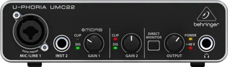 Купить BEHRINGER UMC22 по выгодной цене в Нижнем Новгороде