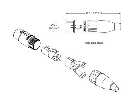 Купить AMPHENOL AC3FB по выгодной цене в Нижнем Новгороде