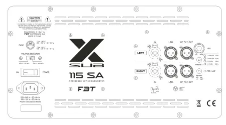 Купить FBT X-SUB 115SA по выгодной цене в Нижнем Новгороде