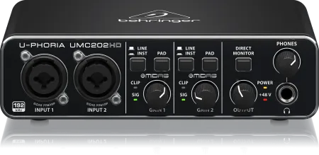 Купить BEHRINGER UMC202HD по выгодной цене в Нижнем Новгороде