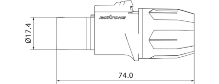 ROXTONE RAC3FCI Blue/black ring