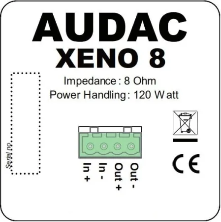 Купить AUDAC XENO8/W по выгодной цене в Нижнем Новгороде