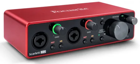 Купить FOCUSRITE Scarlett 2i2 3rd gen по выгодной цене в Нижнем Новгороде