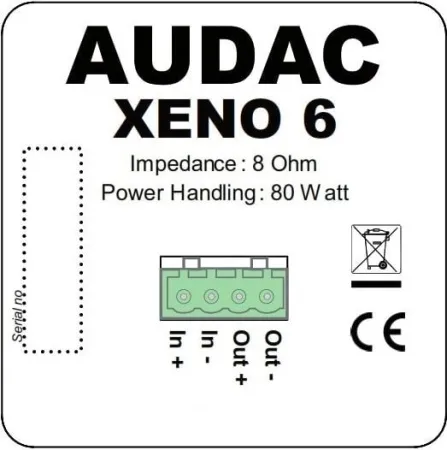 Купить AUDAC XENO6/W по выгодной цене в Нижнем Новгороде