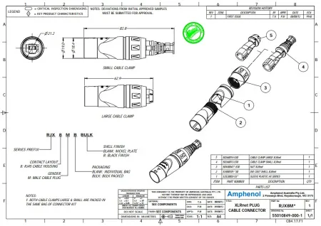 Купить AMPHENOL RJX8MB по выгодной цене в Нижнем Новгороде