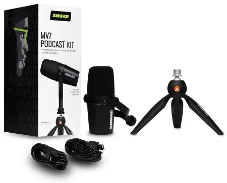 Купить Shure MV7-K-BNDL по выгодной цене в Нижнем Новгороде