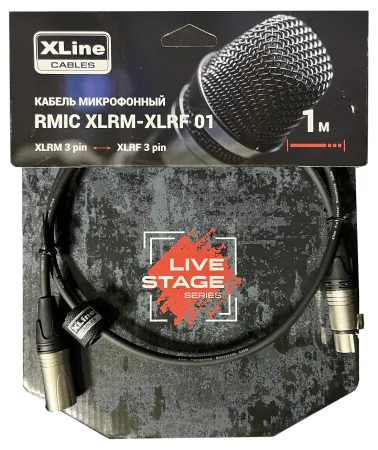 Купить Xline Cables RMIC XLRM-XLRF 01 по выгодной цене в Нижнем Новгороде