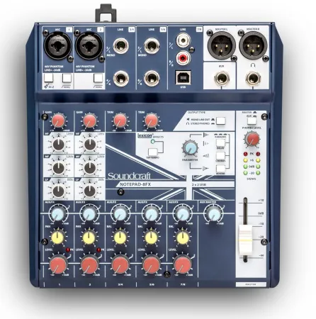 Купить SOUNDCRAFT Notepad-8FX по выгодной цене в Нижнем Новгороде