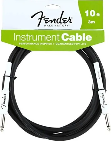 Купить FENDER 10` INST CABLE BLK по выгодной цене в Нижнем Новгороде