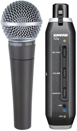 Купить SHURE SM58-X2U по выгодной цене в Нижнем Новгороде