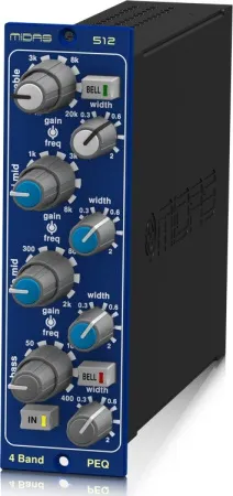 Купить MIDAS PARAMETRIC EQUALISER 512 V2 по выгодной цене в Нижнем Новгороде
