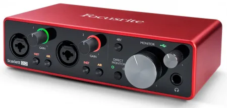 Купить FOCUSRITE Scarlett 2i2 3rd gen по выгодной цене в Нижнем Новгороде