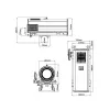 Купить JEG 2300E LED FOLLOW SPOT 1000S по выгодной цене в Нижнем Новгороде