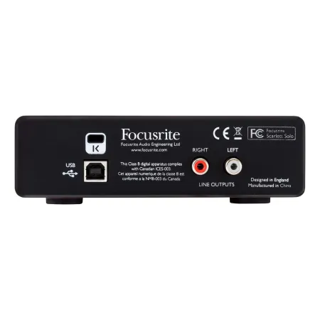 FOCUSRITE Scarlett Solo 2nd Gen