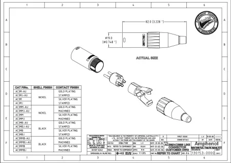 Купить AMPHENOL AC3MCP по выгодной цене в Нижнем Новгороде