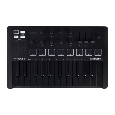 Купить Arturia MiniLAB 3 Deep Black по выгодной цене в Нижнем Новгороде