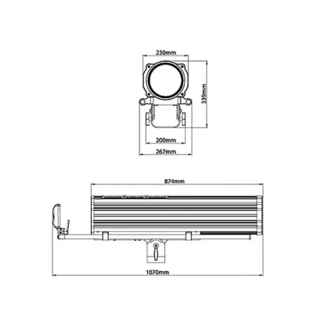 Купить JEG 1650E LED FOLLOW SPOT 600E по выгодной цене в Нижнем Новгороде